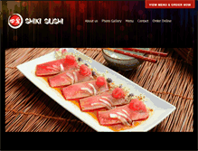Tablet Screenshot of myshikisushi.com